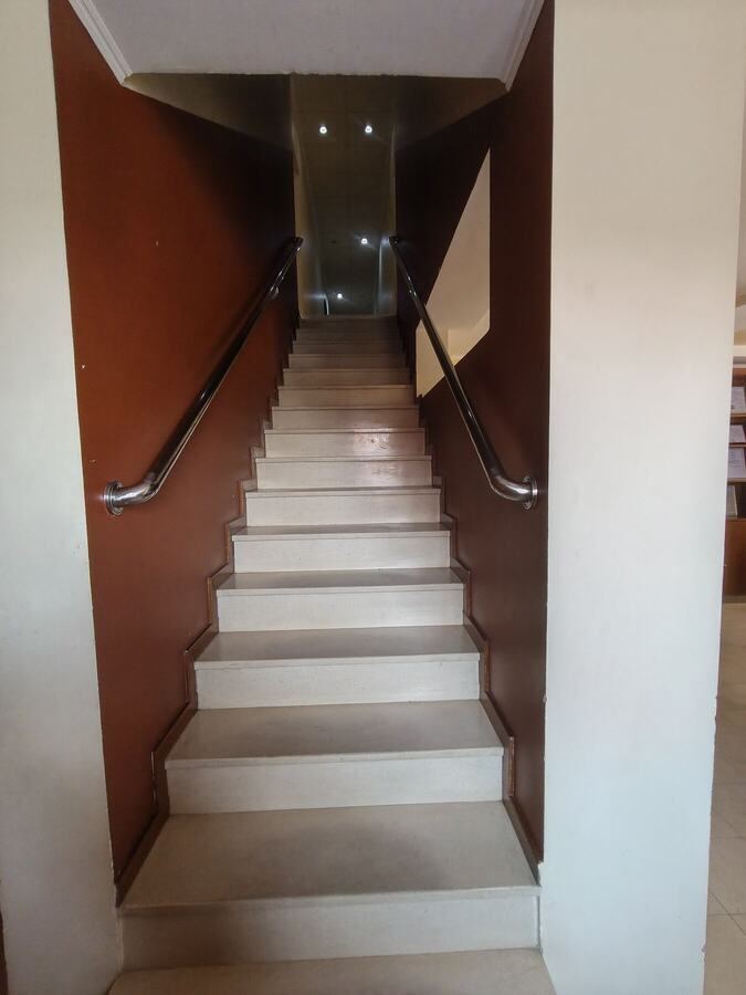 Escadas do hotel